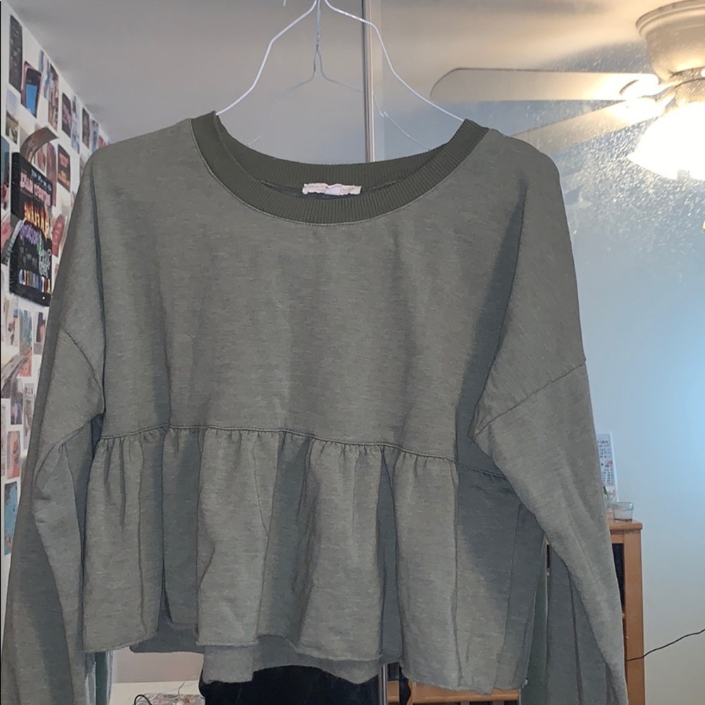 Cropped sweater